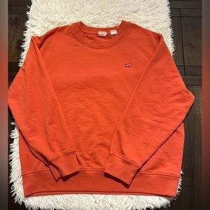 Levi Orange Crewneck